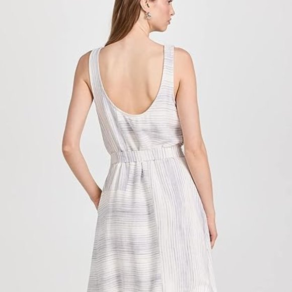 Splendid Kira Dress - Oyster Stripe - Picture 2 of 8